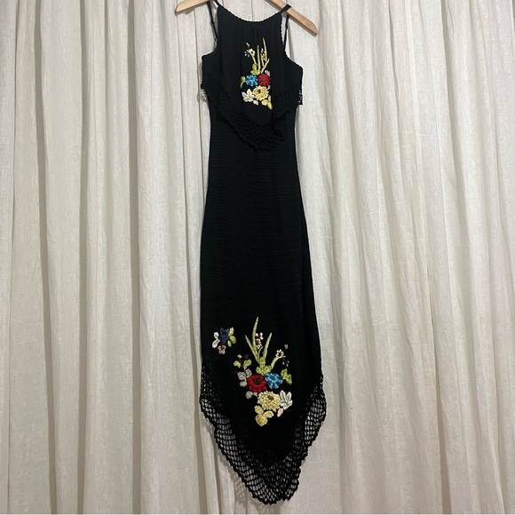 Sue Wong Dresses & Skirts - Vintage Sue Wong crochet dress